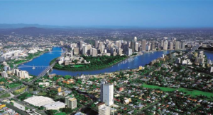 Panorama Brisbane City River